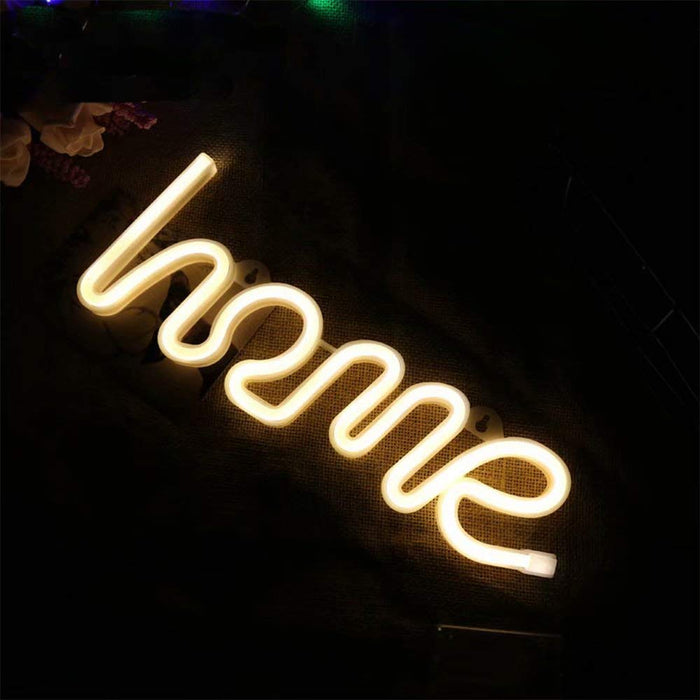 Home Shaped Battery Night Light For Home Decor, Color - Warm White