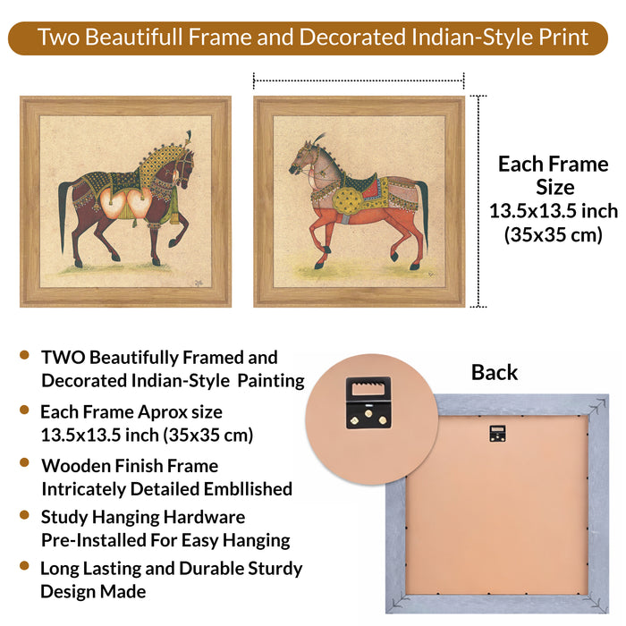 Artistic Framed Art Print, Premium Framed Porch Posters For Living Room ( Size: 15x15 Inch)