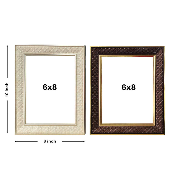 Set Of 2 Table Top Photo Frames Perfect For Home & Office Table Decorations ( Ph- 3221 )