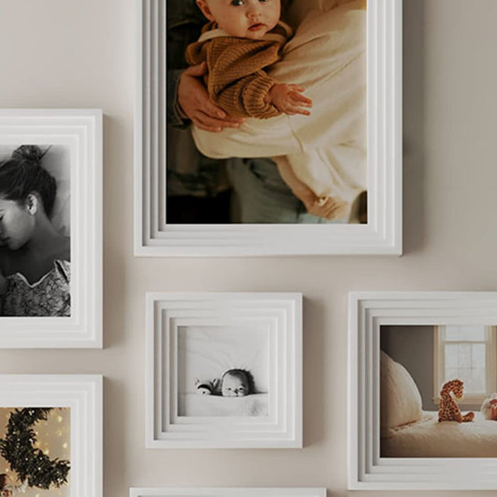 Gusto Wall Photo frame Home & office Room Décor - Set of 6( Size 8x12,6x10,8x8 Inch )