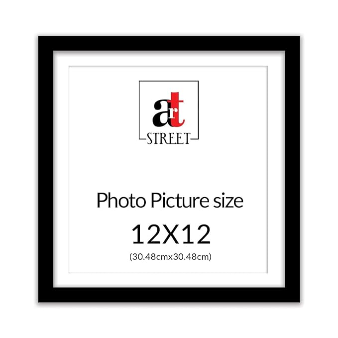 Art Street Synthetic Table/Wall Photo Frame for Home Décor (11" x 14", Black)