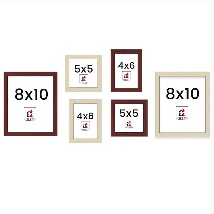 Individual Wall Photo Frames For Home Décor (Mix Sizes)