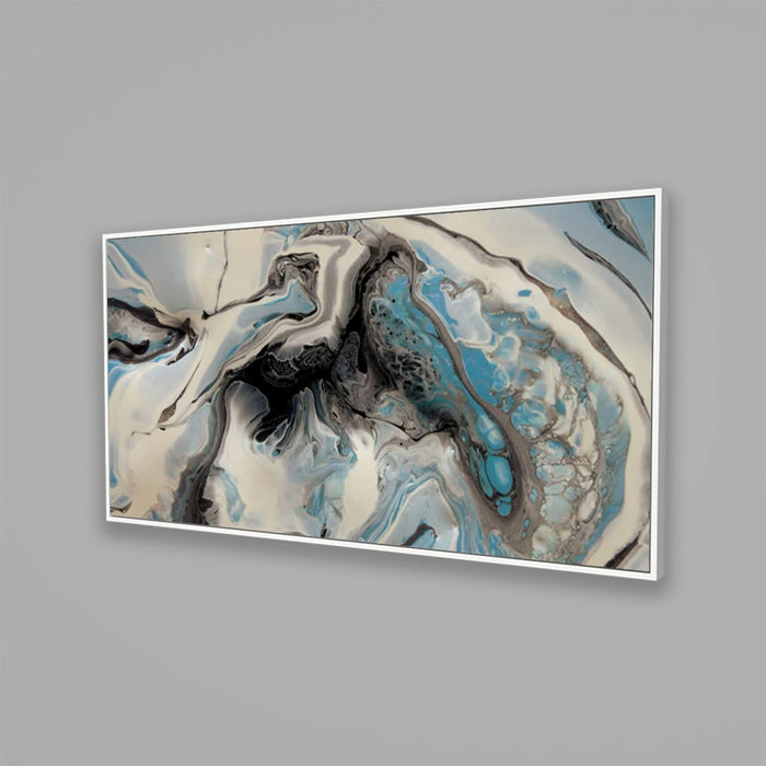 Canvas Painting Wall Art Print Abstract Digital Decorative Luxury Paintings with Frame for Home Decoration ( 22 X 46 Inches)