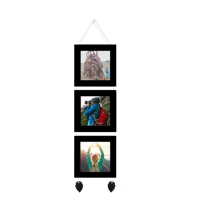 Set of 4 Hanging Picture Frame For Home and Office Decoration (Size 5"x5" )