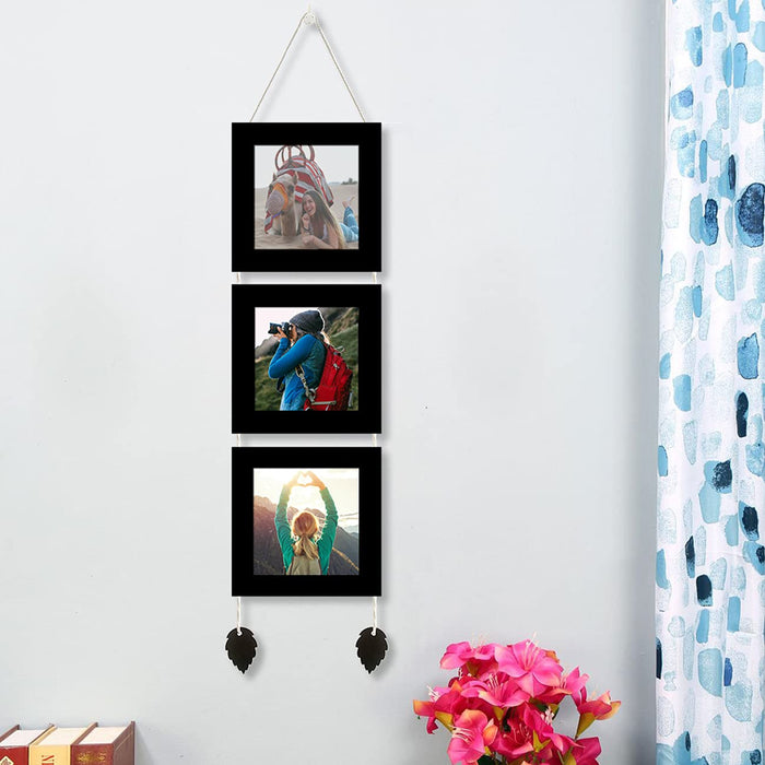 Set of 4 Hanging Picture Frame For Home and Office Decoration (Size 5"x5" )