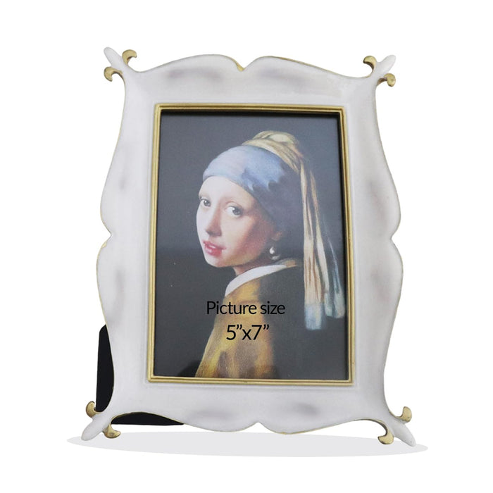 Royal Gold Plane Vector Design Premium Luxury Table Picture Frame