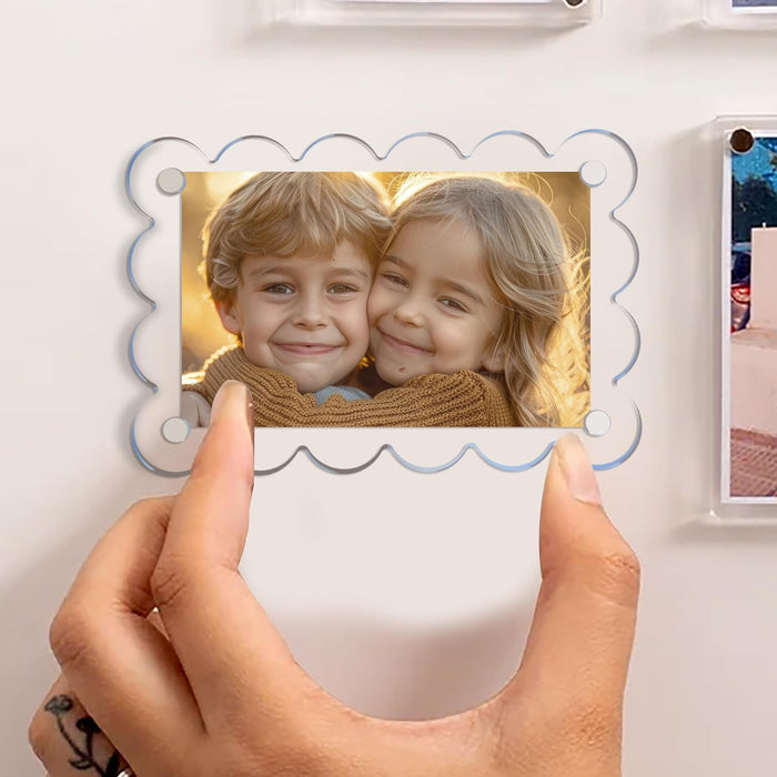 Art Street Rakshabandhan Gift Hamper with Sweets for Brother and Bhabhi, Megantice and acrylic photo frame, Evil Eye Rakhi with Chawal and Roli Gift Set for Celebrate Raksha Bandhan (Pack of 7 Items)