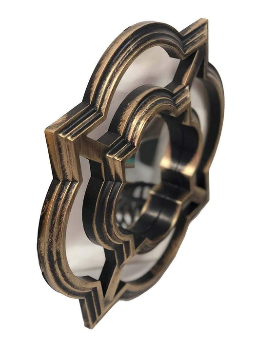 Beautiful Large Mirror Set of 4 for Bathroom, Wall Mirror,Decorative in Round Shape (11 x 11 Inchs)