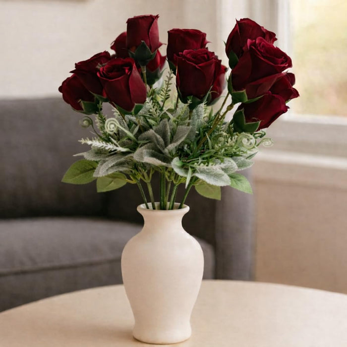 Art Street Artificial Red Rose Flowers Bouquet for ' S Day, Rose Flowers Bunch