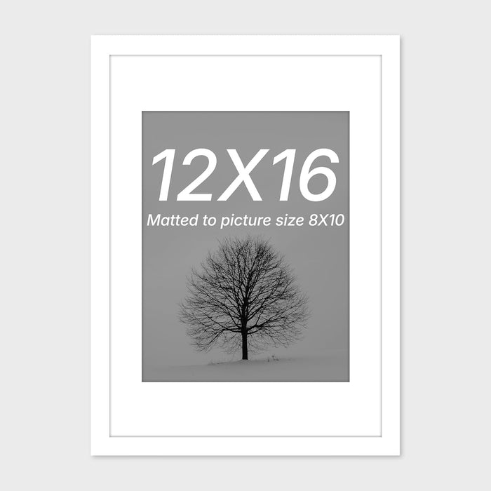 Art Street A4 Size Photo Frame For Wall Set of 5 White Picture Frame For Home and Office Decoration, Size -8x12 Inches