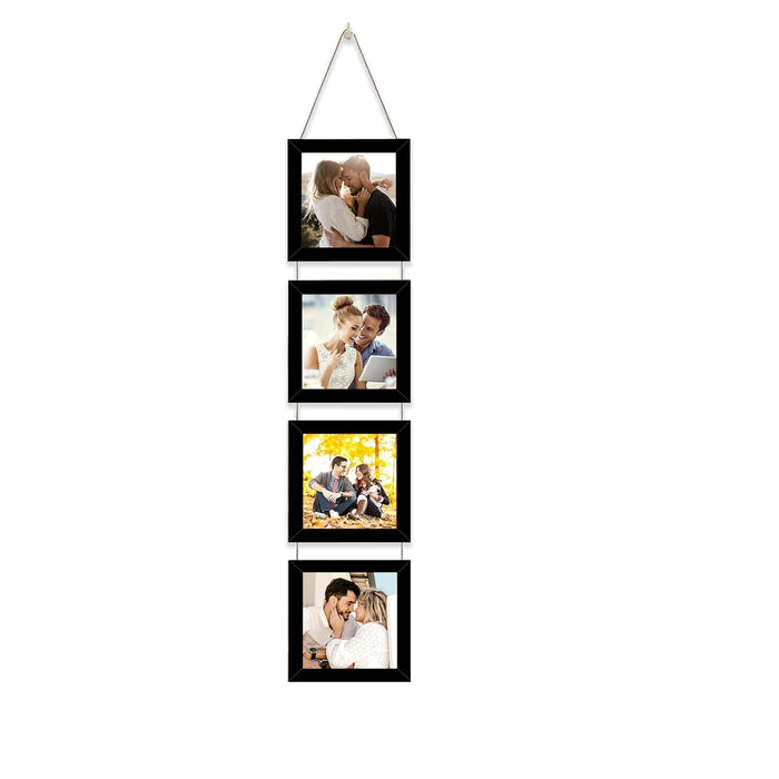 Set of 4 Hanging Picture Frame For Home and Office Decoration (Size 5"x5" )