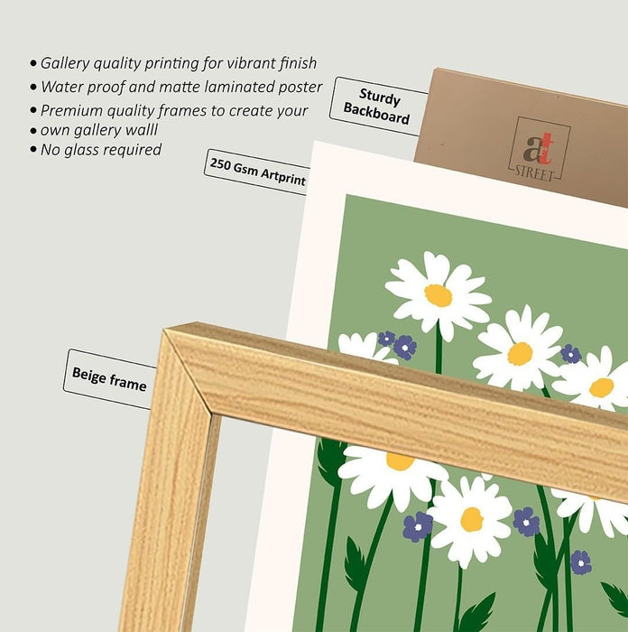 Womens indian Architecture Indian Folk Art Wall Art Print Paintings, Set of 8 | Digital Framed Painting | 30x42, 21x30 cm