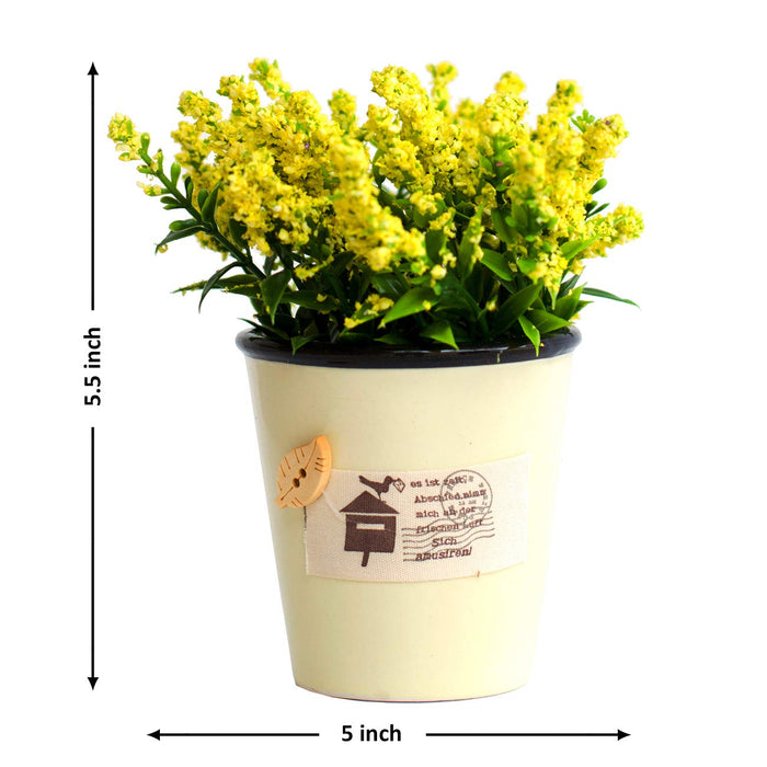 Artificial  Lavender Flower Plant for Indoor/Outdoor, Home & Office.