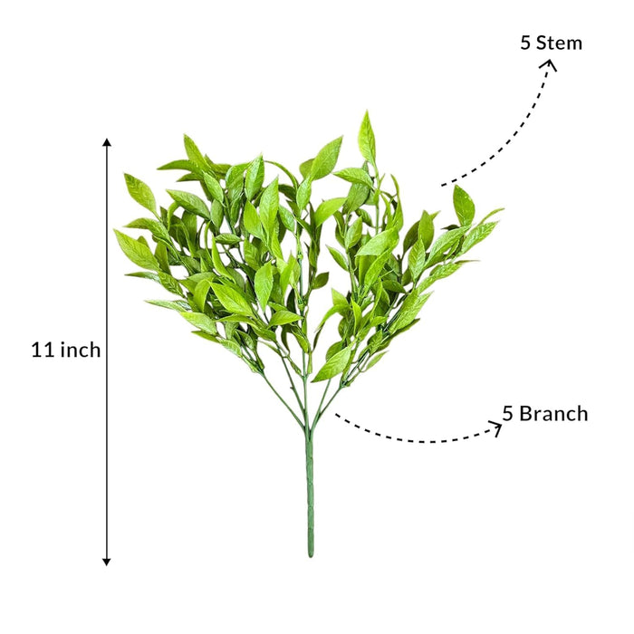 Art Street Artificial Curry Tree Leaves Bunch for Vase Ideal for Home Décor|Kitchen Decoration| for Table Placement