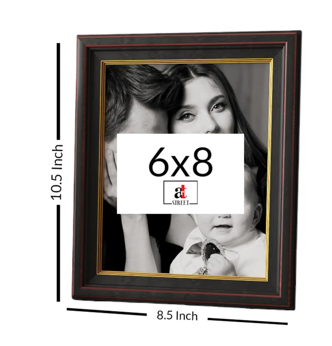 Art Street Premium 3D Picture Frames For Wall Decoration (Crown Black)