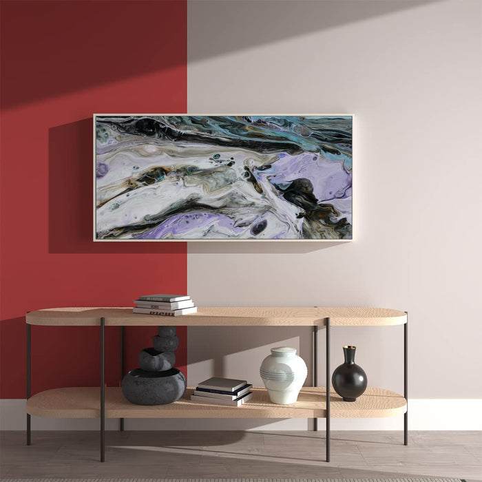 Canvas Painting Wall Art Print Abstract Digital Decorative Luxury Paintings with Frame for Home Decoration ( 22 X 46 Inches)