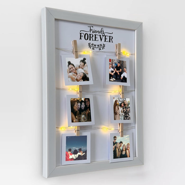 Personalized Best Friend Wall Photo Print, Photo Upload Customized Photo Frame. (Friendship Day  Special)