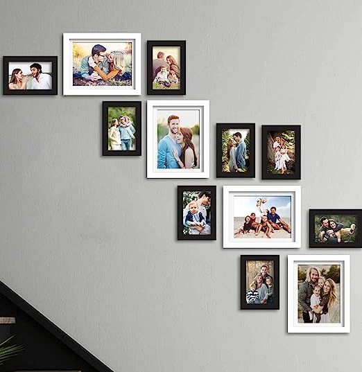Art Street Synthetic Table/Wall Photo Frame for Home Decor (6 X 8,  Black), Rectangular : : Home & Kitchen