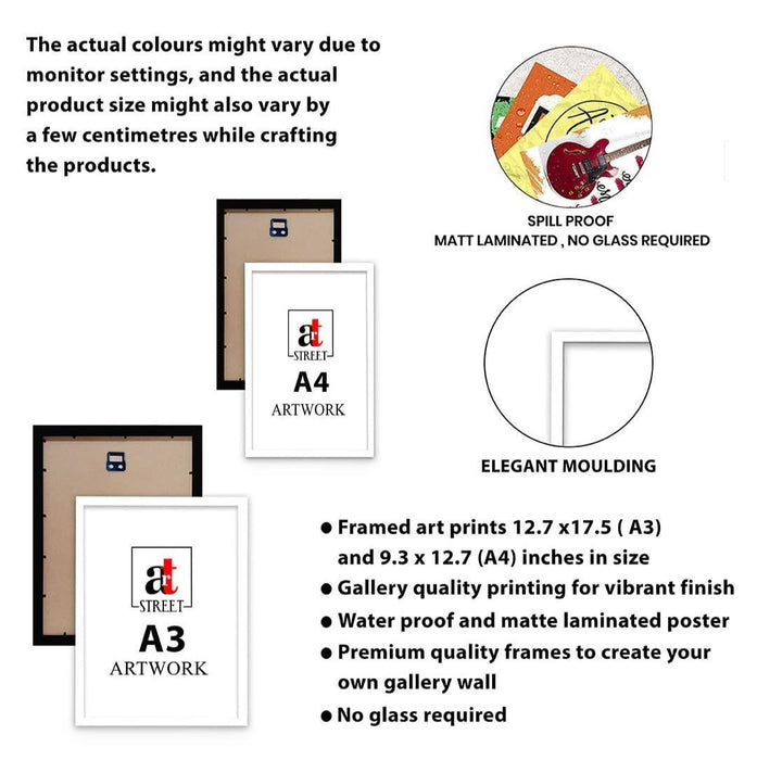 Womens indian Architecture Indian Folk Art Wall Art Print Paintings, Set of 8 | Digital Framed Painting | 30x42, 21x30 cm