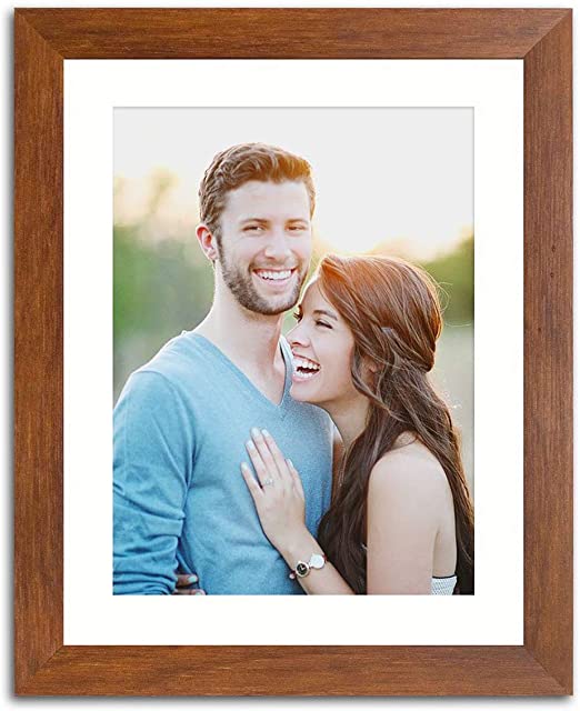 Art Street Synthetic Table Photo Frame For Home Decor, Size 8 X 10,  Matted to 6 x 8 Inches (Ph- 2214 )