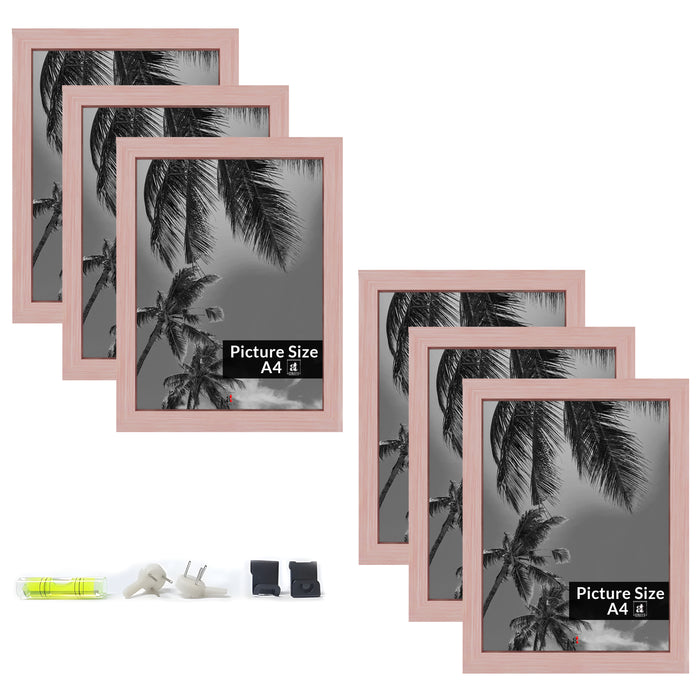 A4 Size Photo Frame, Certificate Frame, Document Photo frames For Home Decoration (Size: 8" x 12")