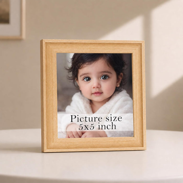 Natural Cave Table Photo Frame Wooden Picture Frame for Home Decoration