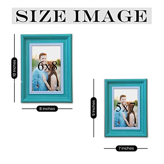 Combo Pack Engineered Wood Table Photo Frame For Home & Office Decor ( Ph- 3418 )