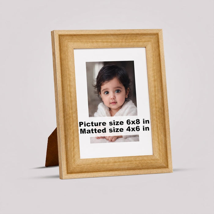 Natural Cave Table Photo Frame Wooden Picture Frame for Home Decoration