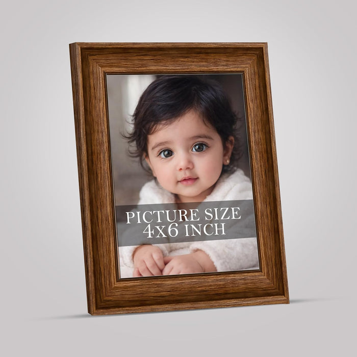 Natural Cave Table Photo Frame Wooden Picture Frame for Home Decoration
