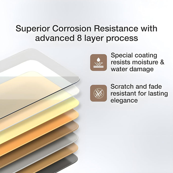 Cheval Mirror 4.5 Feet Arch Mirror for Bedroom | Full Length Dressing Mirror Aluminum Frame with Stand (Gold, 37x147 CM)