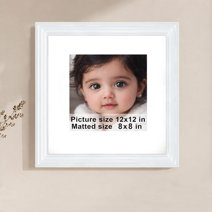 Natural Step Wall Hanging Frame Wooden Picture Frame for Home Decoration