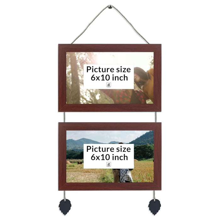 Wall Hanging Photo Frame For Home & Office Decoration (6x10 Inch)