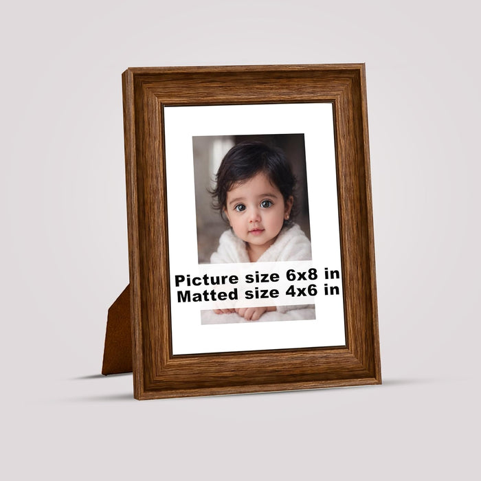 Natural Cave Table Photo Frame Wooden Picture Frame for Home Decoration