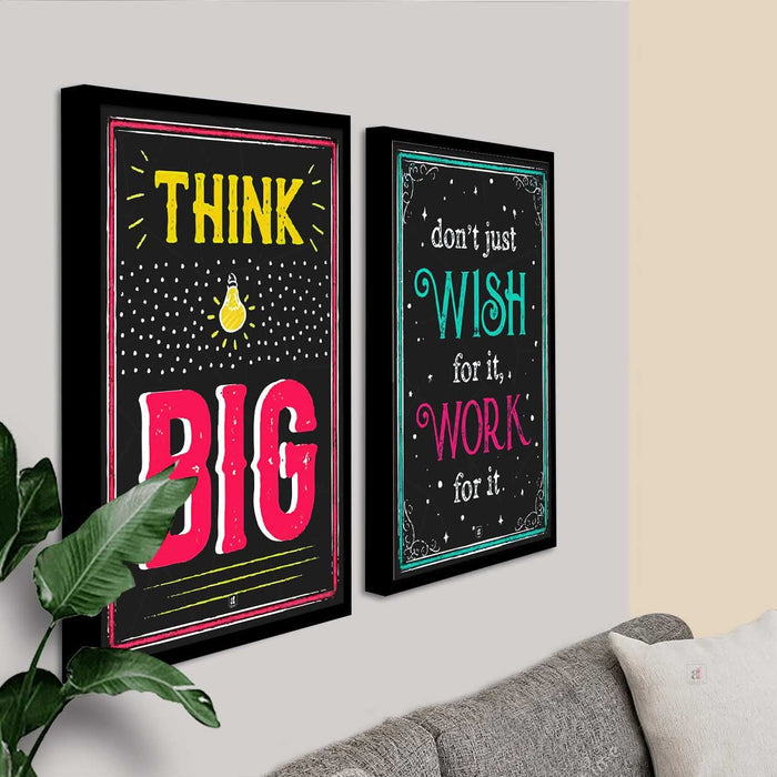 Motivational Art Prints Be a Friend Wall Art for Home, Wall Decor & Living Room Decoration (Set of 2, 17.5" x 12.5" )