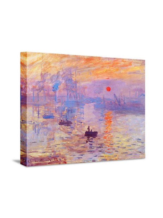 Canvas Painting Wall Art Print Picture The Beach at Honfleur Paper Collage Decorative Luxury Paintings for Home Décor (Blue, 16 x 22 Inches)