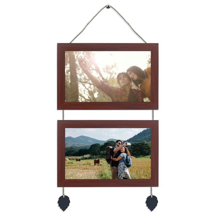 Wall Hanging Photo Frame For Home & Office Decoration (6x10 Inch)