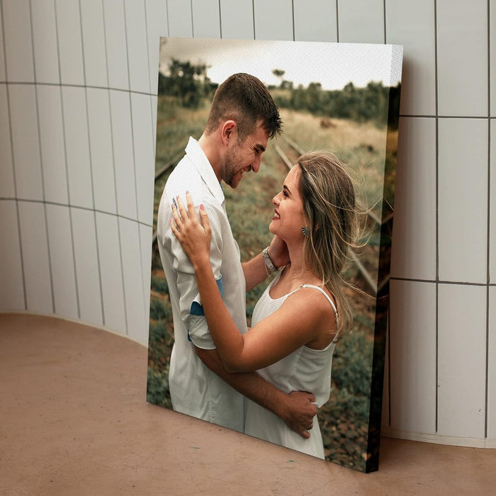 Customize Canvas Photo Print gift for couple, Anniversary, Birthday  & any  special Event