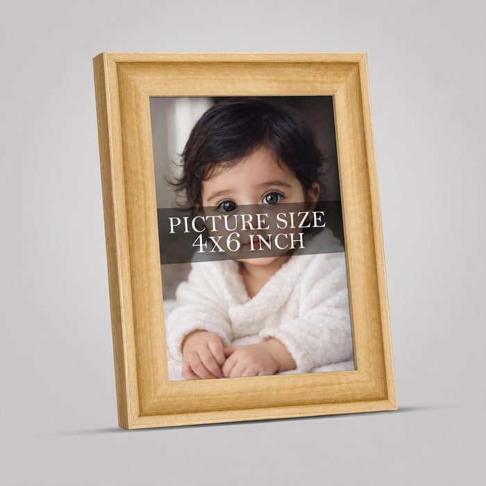 Natural Cave Table Photo Frame Wooden Picture Frame for Home Decoration