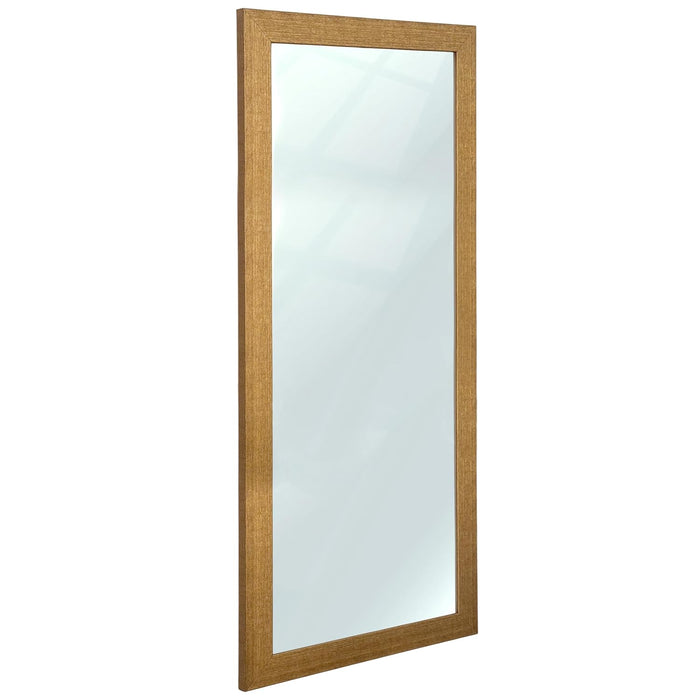 Bathroom Wall Mirror, Black Wall Mount Rectangular Makeup Mirror, Decorative Looking Glass with Frame Inner Size 12x36 Inch Outer (15x39 Inch)