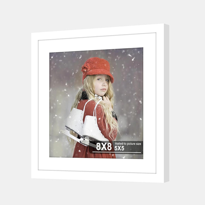 Photo Frames Large Collage Set of 9 Wall Photo Frames for Living Room Decoration (Size-8x8 Inch)