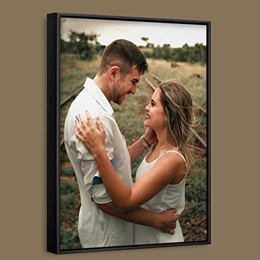 Customize Canvas Photo Print gift for couple, Anniversary, Birthday  & any  special Event