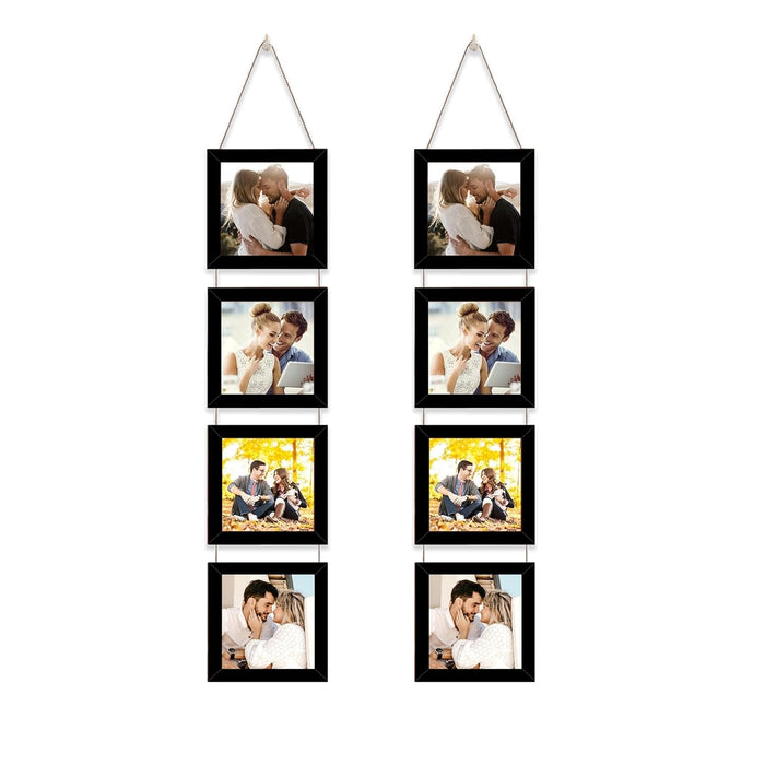 Set of 4 Hanging Picture Frame For Home and Office Decoration (Size 5"x5" )