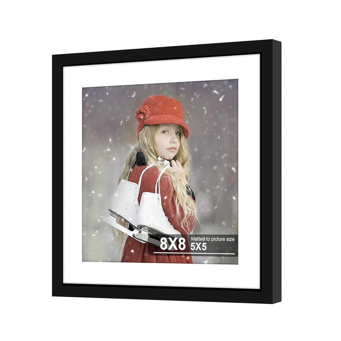 Photo Frames Large Collage Set of 9 Wall Photo Frames for Living Room Decoration (Size-8x8 Inch)