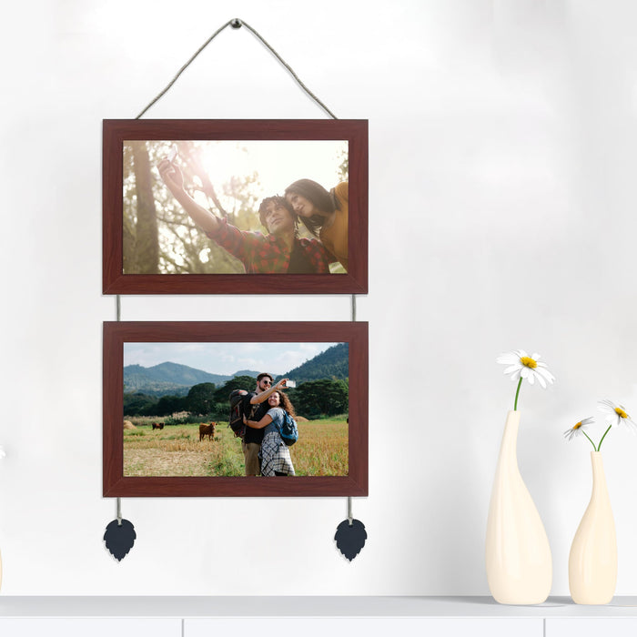 Wall Hanging Photo Frame For Home & Office Decoration (6x10 Inch)