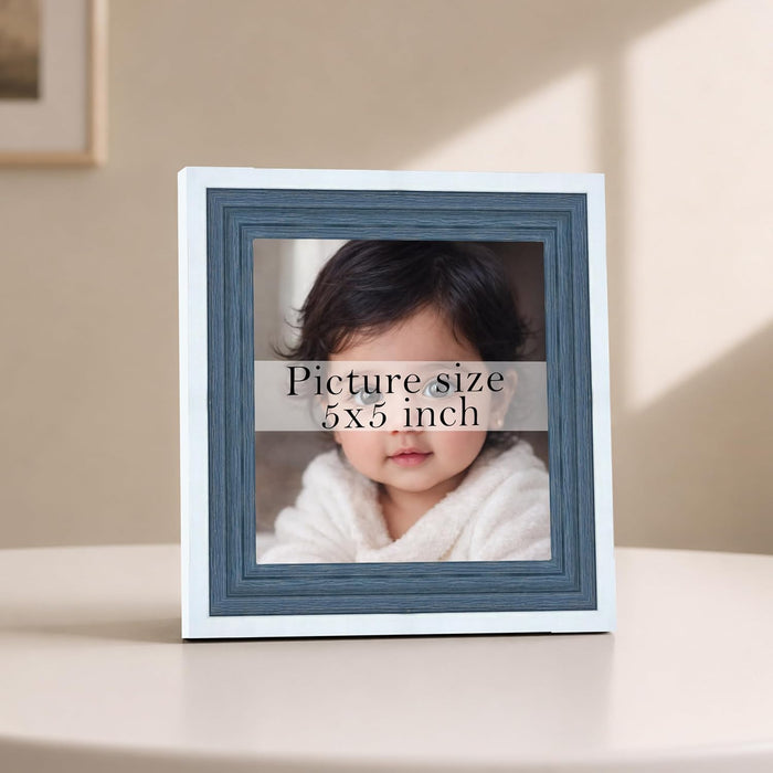Natural Step Wooden Table Photo Frame for Home Décor