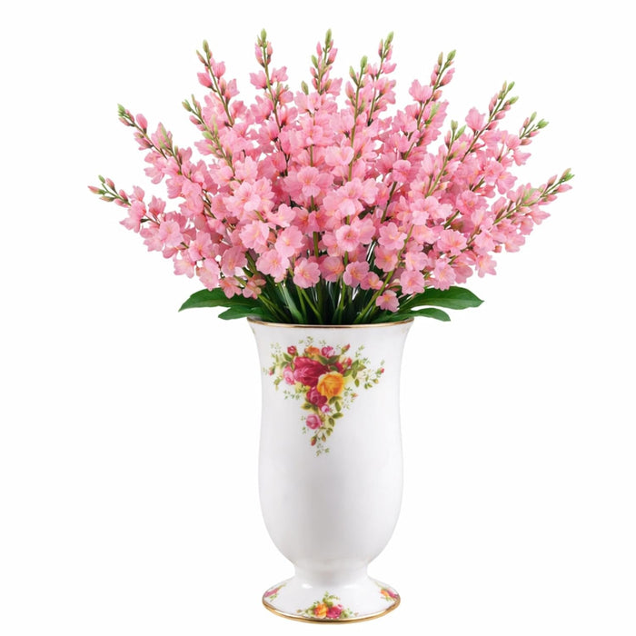 Art Street Artificial Gladiolus Flower Bunch for Vase, for Home Décor Table Placement Office Desk,