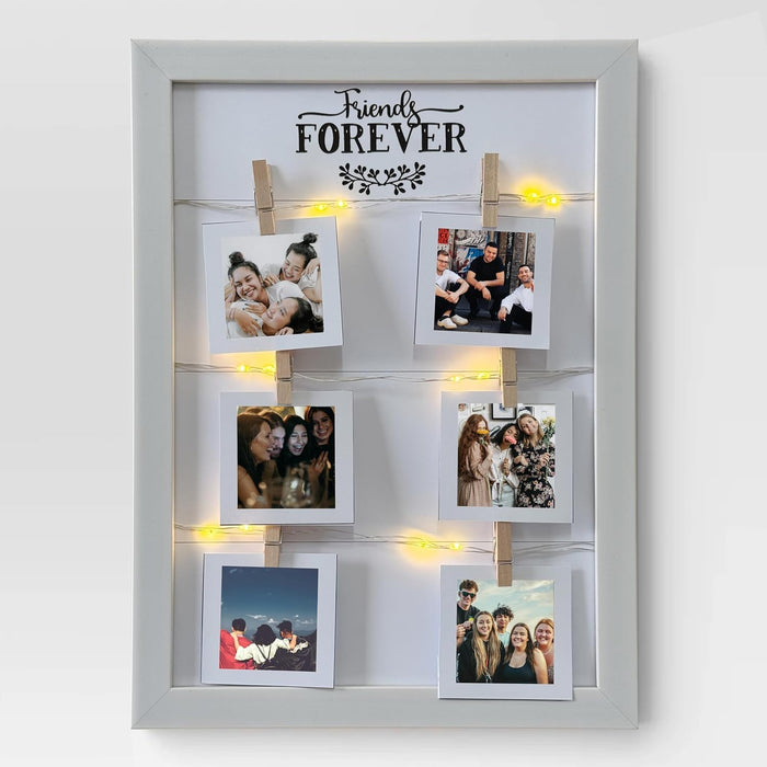 Personalized Best Friend Wall Photo Print, Photo Upload Customized Photo Frame. (Friendship Day  Special)