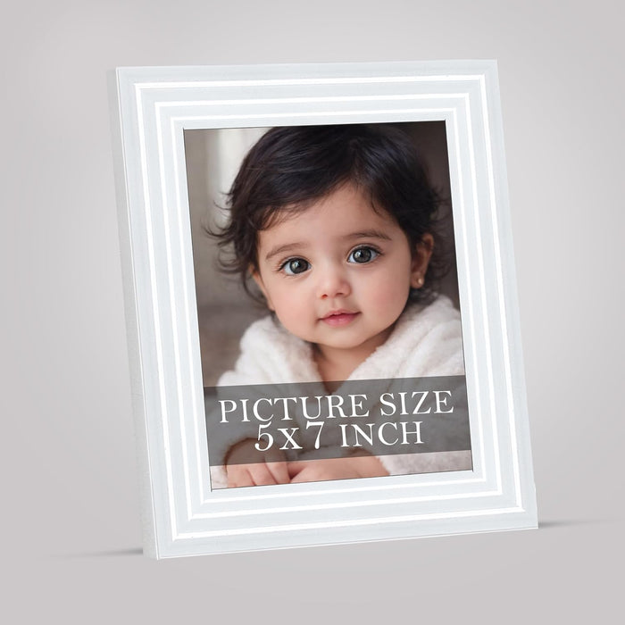 Natural Step Wooden Table Photo Frame for Home Décor