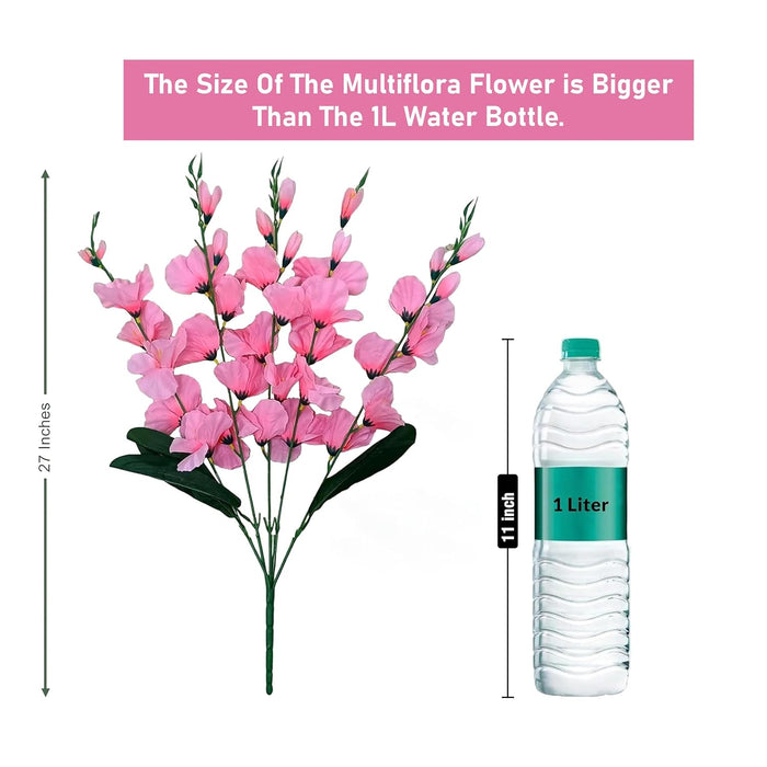Art Street Artificial Gladiolus Flower Bunch for Vase, for Home Décor Table Placement Office Desk,