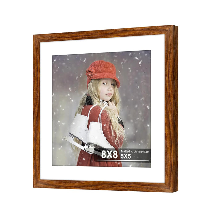 Photo Frames Large Collage Set of 9 Wall Photo Frames for Living Room Decoration (Size-8x8 Inch)